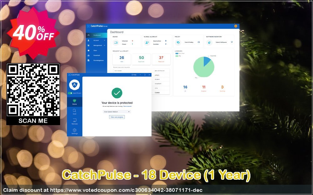 CatchPulse - 18 Device, Yearly  Coupon Code May 2024, 40% OFF - VotedCoupon