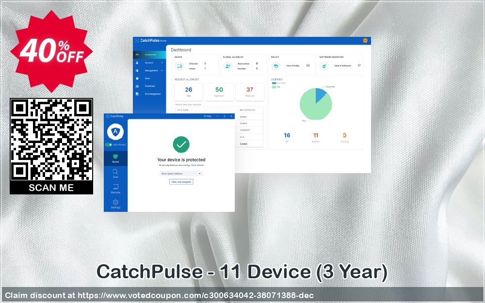 CatchPulse - 11 Device, 3 Year  Coupon Code May 2024, 40% OFF - VotedCoupon