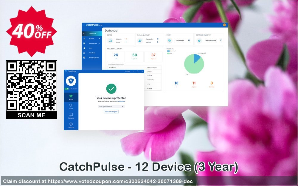 CatchPulse - 12 Device, 3 Year  Coupon Code Apr 2024, 40% OFF - VotedCoupon