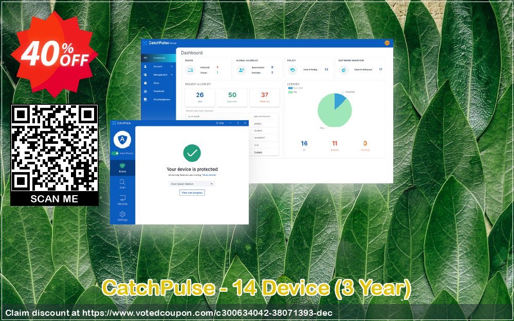 CatchPulse - 14 Device, 3 Year  Coupon Code May 2024, 40% OFF - VotedCoupon