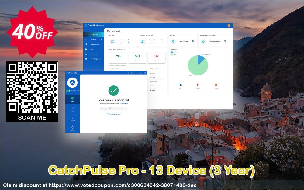 CatchPulse Pro - 13 Device, 3 Year  Coupon Code May 2024, 40% OFF - VotedCoupon