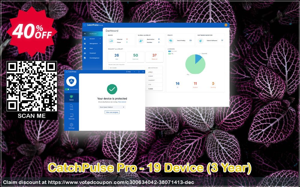 CatchPulse Pro - 19 Device, 3 Year  Coupon Code May 2024, 40% OFF - VotedCoupon