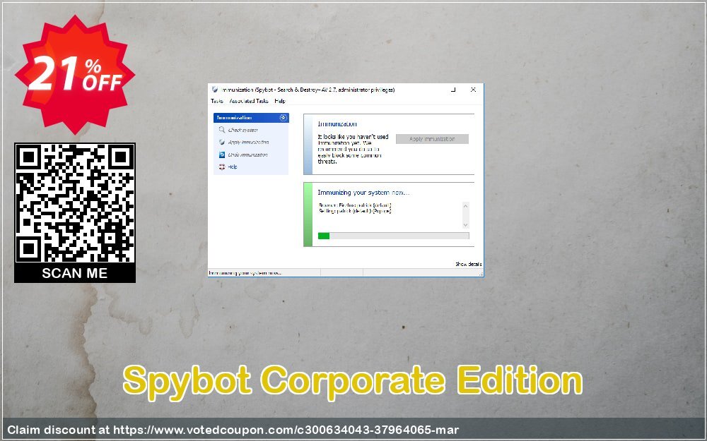 Spybot Corporate Edition Coupon Code May 2024, 21% OFF - VotedCoupon