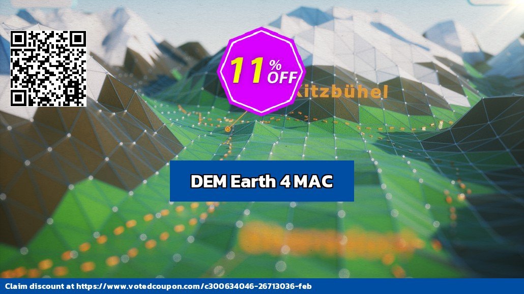 DEM Earth 4 MAC Coupon, discount DEM Earth Promo. Promotion: Big offer code of DEM Earth 4 MAC 2024