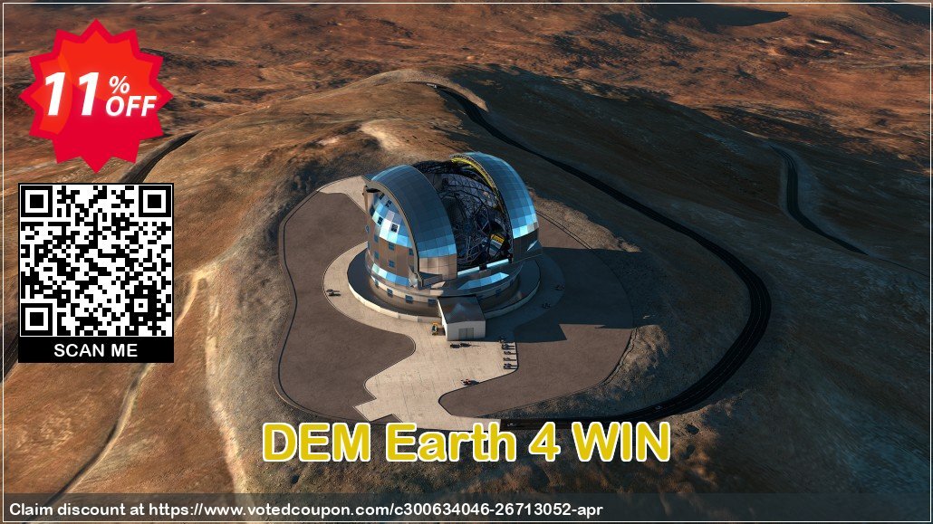 DEM Earth 4 WIN Coupon Code May 2024, 11% OFF - VotedCoupon