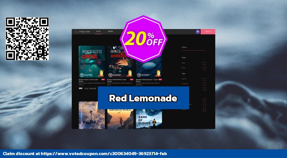 Red Lemonade Coupon, discount Red Lemonade Fearsome discounts code 2023. Promotion: Fearsome discounts code of Red Lemonade 2023