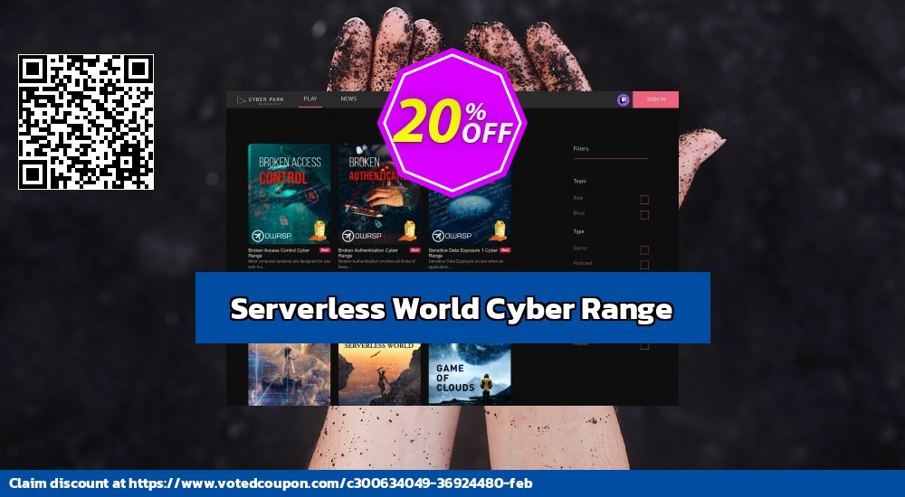 Serverless World Cyber Range Coupon Code May 2024, 20% OFF - VotedCoupon