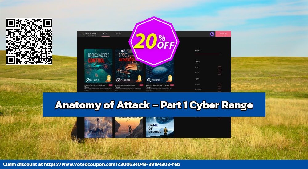 Anatomy of Attack – Part 1 Cyber Range Coupon Code May 2024, 20% OFF - VotedCoupon