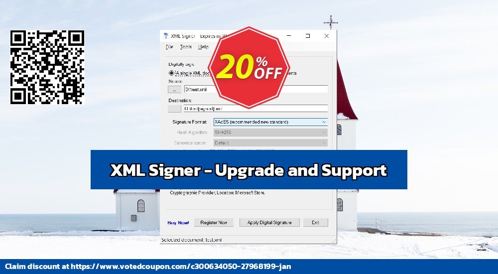 XML Signer - Upgrade and Support Coupon Code May 2024, 21% OFF - VotedCoupon