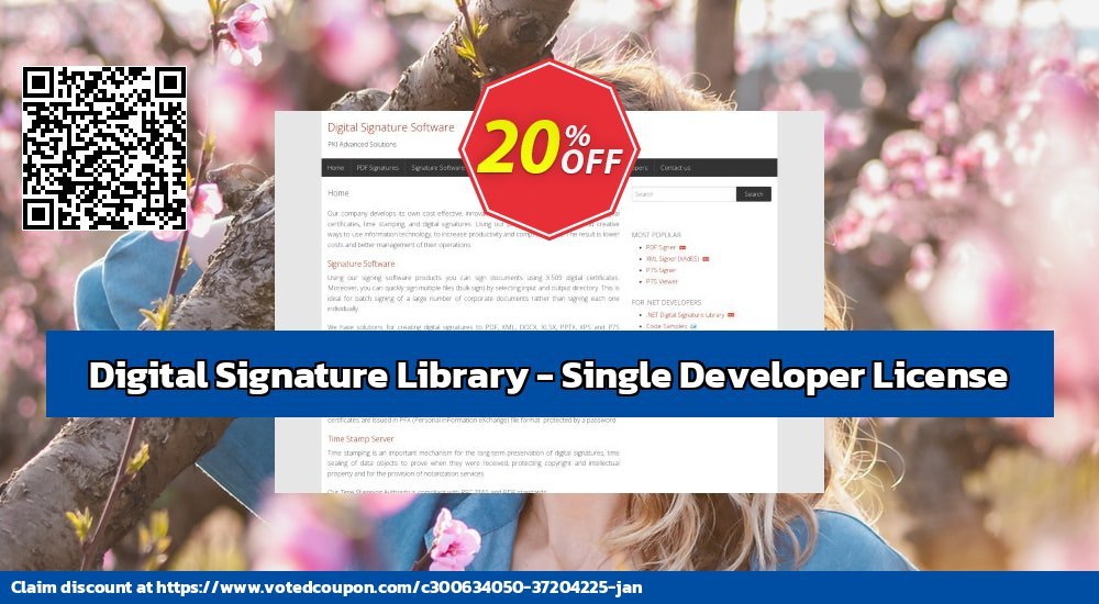 Digital Signature Library - Single Developer Plan