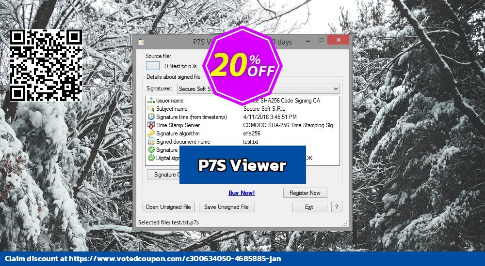 P7S Viewer Coupon, discount P7S Viewer Staggering sales code 2024. Promotion: Staggering sales code of P7S Viewer 2024