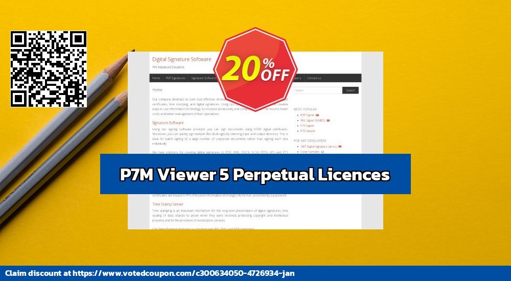 P7M Viewer 5 Perpetual Licences voted-on promotion codes