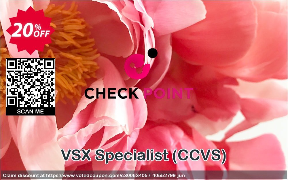 VSX Specialist, CCVS  Coupon Code May 2024, 20% OFF - VotedCoupon