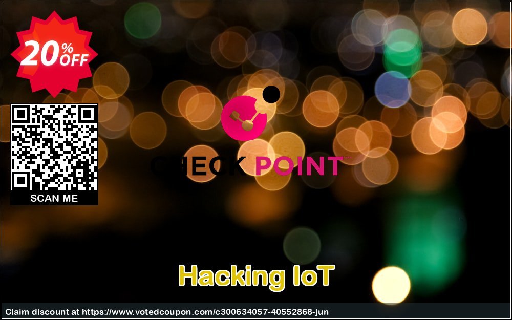 Hacking IoT Coupon, discount Hacking IoT Dreaded discount code 2024. Promotion: Dreaded discount code of Hacking IoT 2024