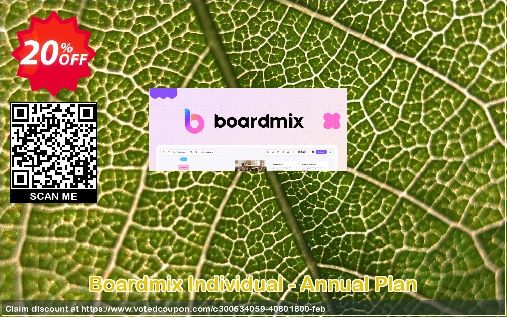 Boardmix Individual - Annual Plan voted-on promotion codes