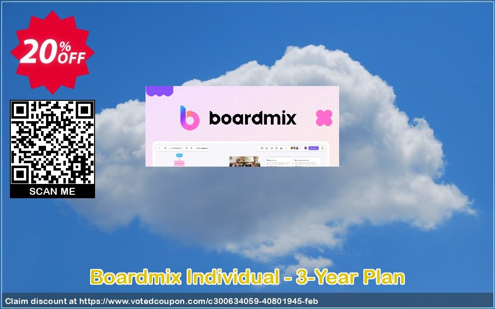 Boardmix Individual - 3-Year Plan voted-on promotion codes