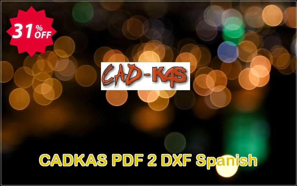 CADKAS PDF 2 DXF Spanish Coupon, discount PDF 2 DXF Spanish Stunning promotions code 2025. Promotion: Stunning promotions code of PDF 2 DXF Spanish 2024