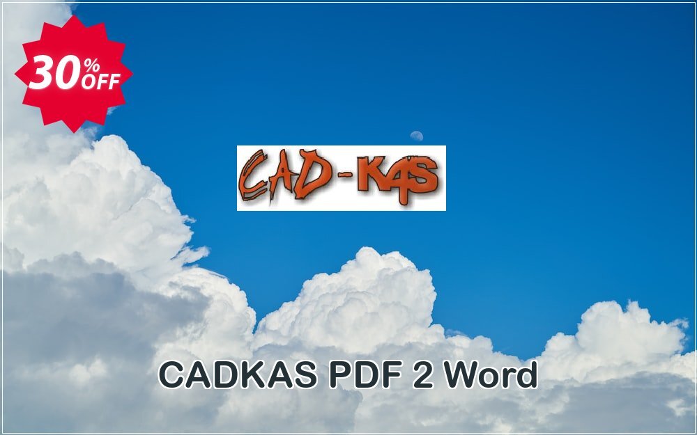 CADKAS PDF 2 Word Coupon Code May 2025, 30% OFF - VotedCoupon