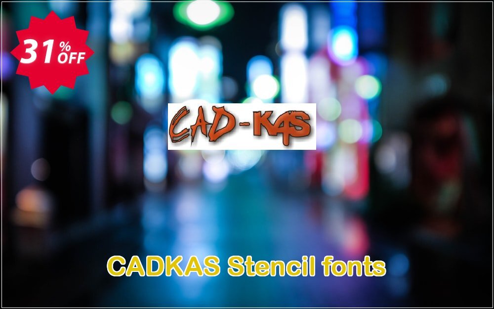 CADKAS Stencil fonts Coupon, discount Stencil fonts Dreaded sales code 2025. Promotion: Dreaded sales code of Stencil fonts 2024