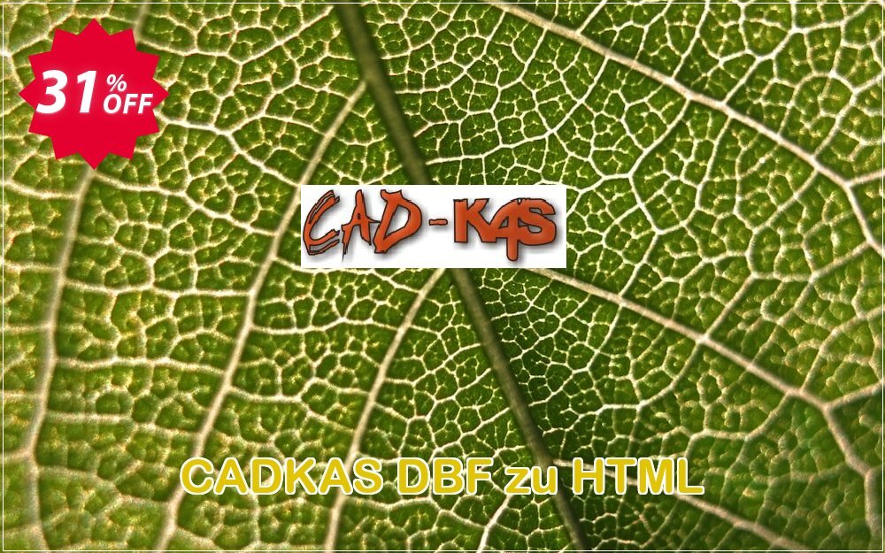 CADKAS DBF zu HTML Coupon Code May 2025, 31% OFF - VotedCoupon
