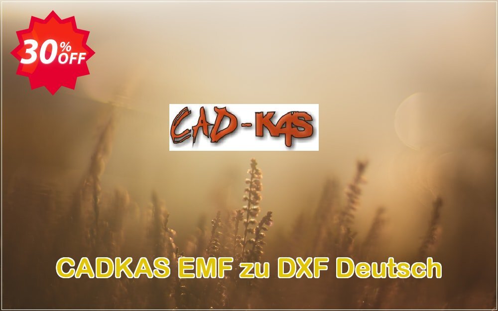 CADKAS EMF zu DXF Deutsch Coupon, discount EMF zu DXF Deutsch Formidable promotions code 2025. Promotion: Formidable promotions code of EMF zu DXF Deutsch 2024