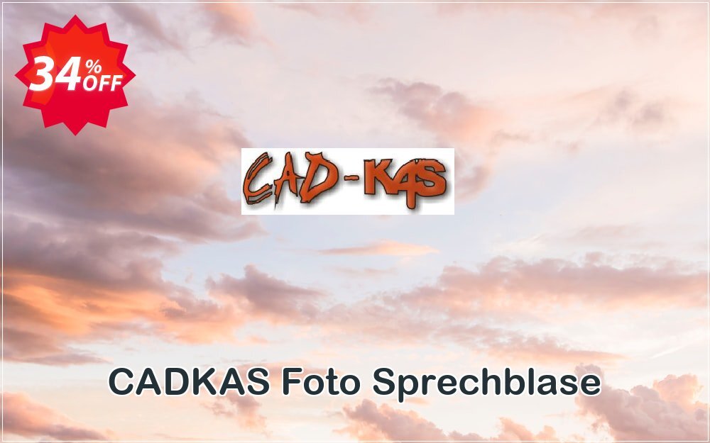 CADKAS Foto Sprechblase Coupon, discount Foto Sprechblase Dreaded promotions code 2025. Promotion: Dreaded promotions code of Foto Sprechblase 2024