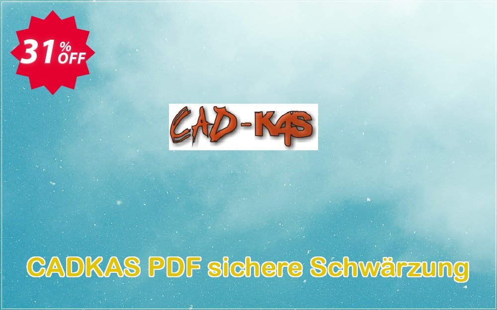 CADKAS PDF sichere Schwärzung Coupon Code May 2025, 31% OFF - VotedCoupon