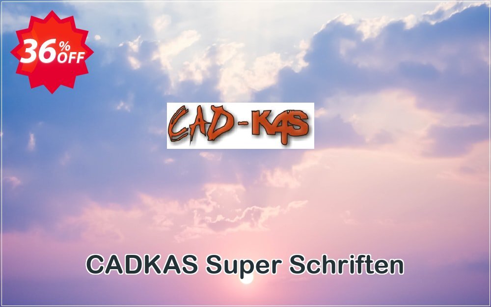 CADKAS Super Schriften Coupon Code May 2025, 36% OFF - VotedCoupon