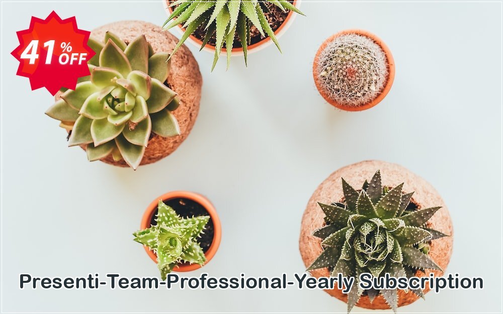 Presenti Team Professional Yearly Subscription Coupon Code Dec 2025, 41% OFF - VotedCoupon