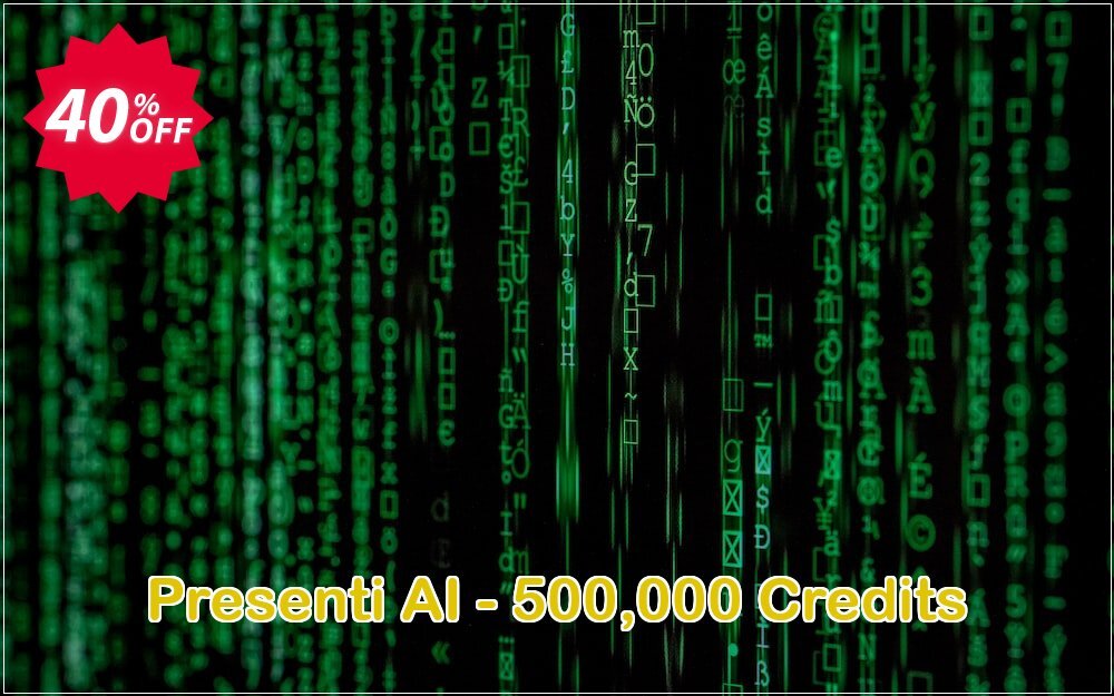 Presenti AI 500,000 Credits Coupon Code Dec 2025, 40% OFF - VotedCoupon