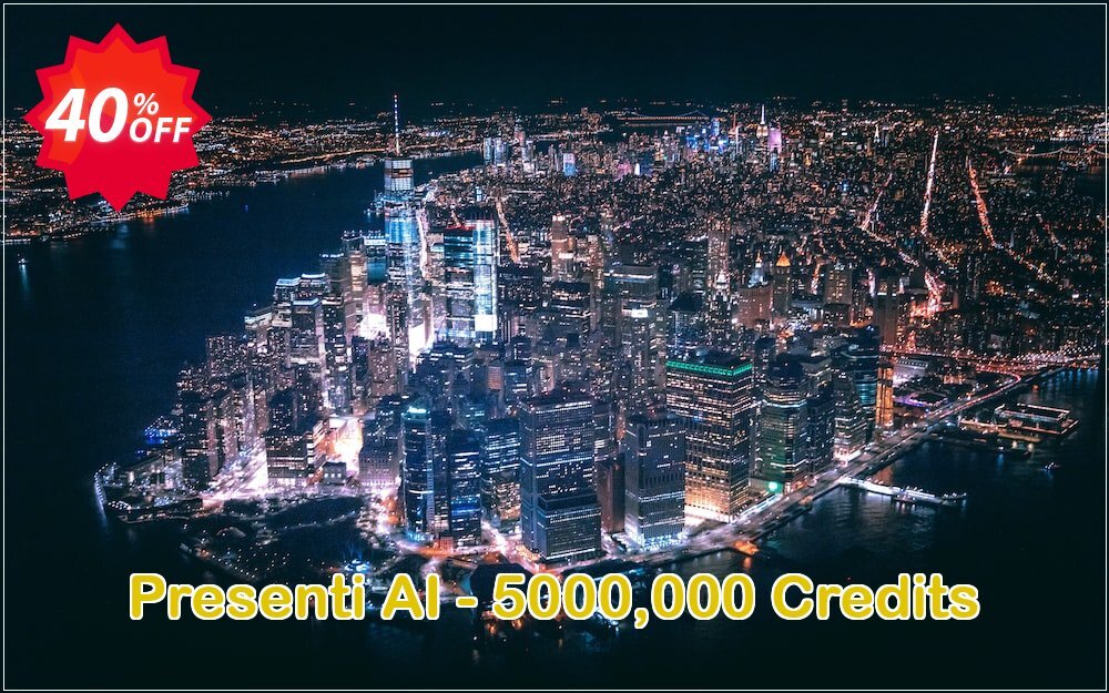 Presenti AI 5,000,000 Credits Coupon Code Dec 2025, 40% OFF - VotedCoupon