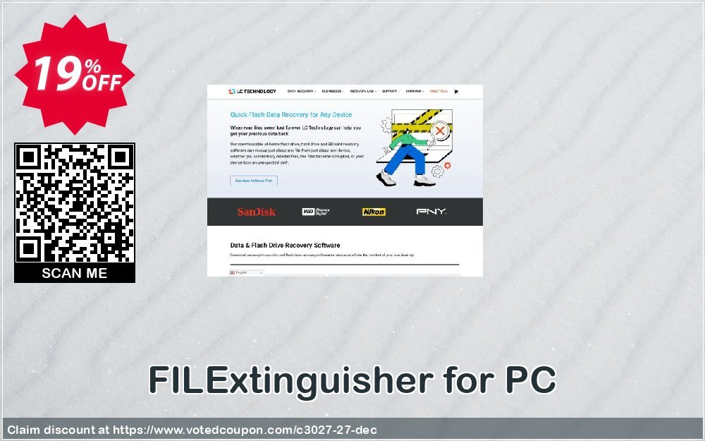 FILExtinguisher for PC Coupon, discount lc-tech offer deals 3027. Promotion: lc-tech discount deals 3027