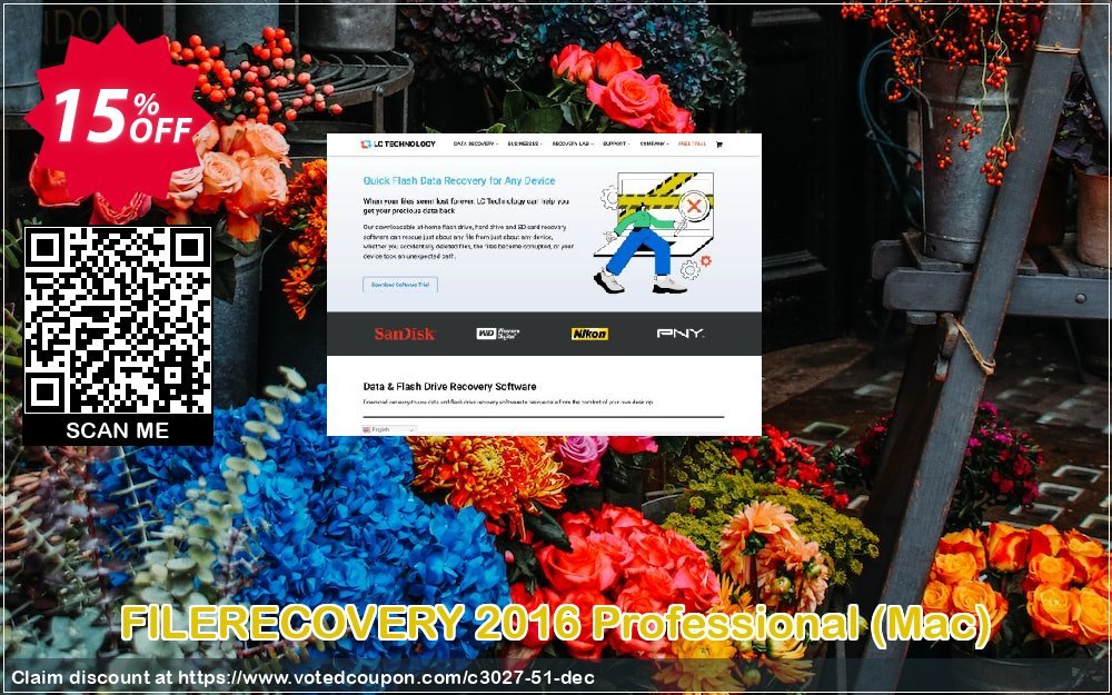 FILERECOVERY 2016 Professional, MAC  Coupon, discount lc-tech offer deals 3027. Promotion: lc-tech discount deals 3027