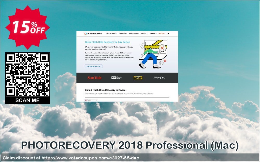 PHOTORECOVERY 2018 Professional, MAC  Coupon, discount lc-tech offer deals 3027. Promotion: lc-tech discount deals 3027