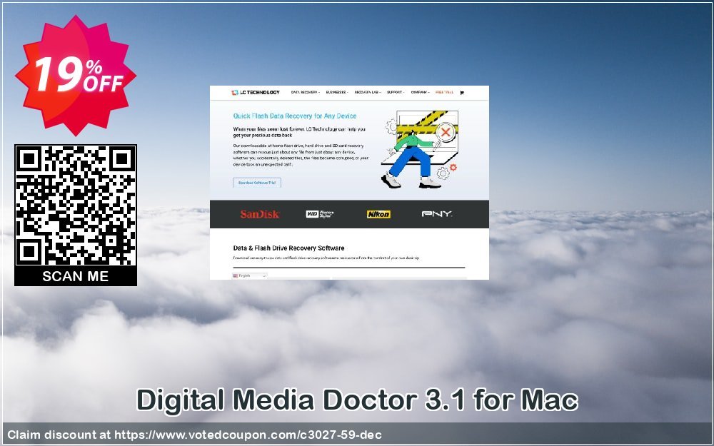 Digital Media Doctor 3.1 for MAC Coupon, discount lc-tech offer deals 3027. Promotion: lc-tech discount deals 3027