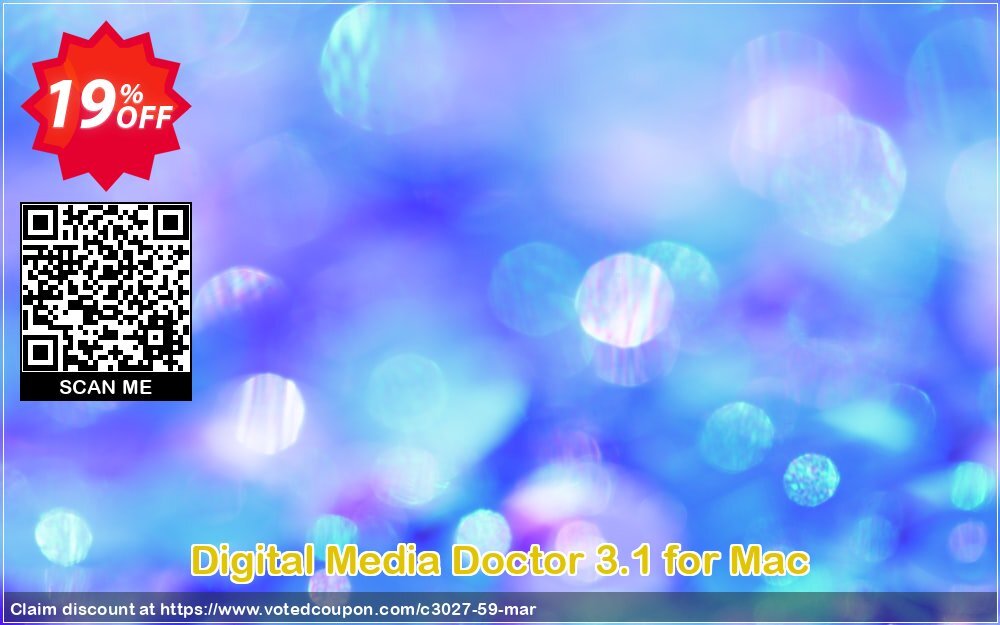 Digital Media Doctor 3.1 for MAC Coupon, discount lc-tech offer deals 3027. Promotion: lc-tech discount deals 3027