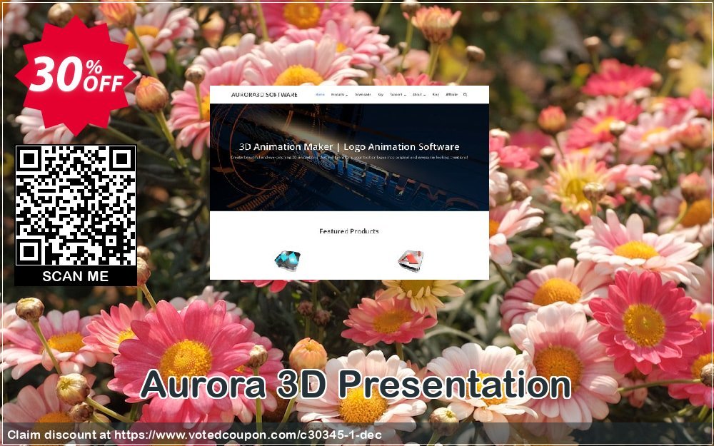 Aurora 3D Presentation Coupon, discount Aurora offer 30345. Promotion: Aurora offer codes 30345