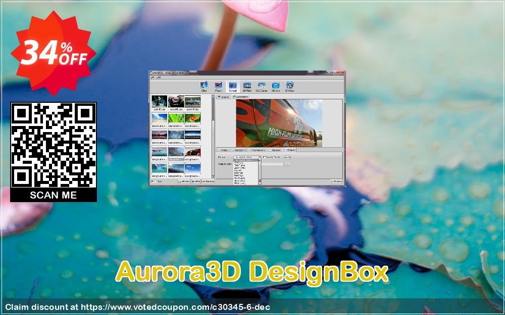 Aurora3D DesignBox Coupon, discount Aurora offer 30345. Promotion: Aurora offer codes 30345