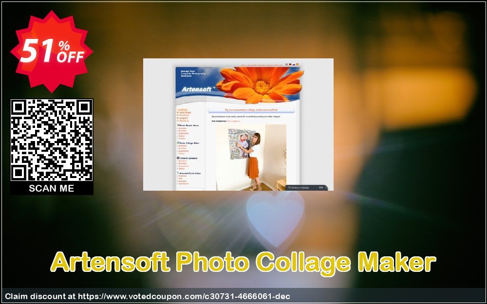 Artensoft Photo Collage Maker Coupon, discount 50% OFF Artensoft Photo Collage Maker, verified. Promotion: Stunning promotions code of Artensoft Photo Collage Maker, tested & approved