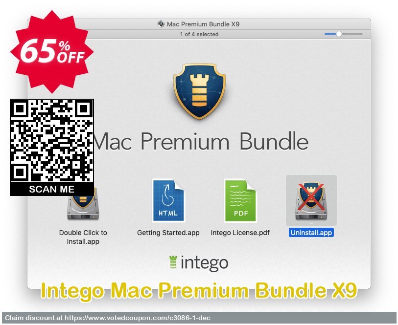 Intego MAC Premium Bundle X9 Coupon, discount 18% OFF Intego Mac Premium Bundle X9, verified. Promotion: Staggering promo code of Intego Mac Premium Bundle X9, tested & approved