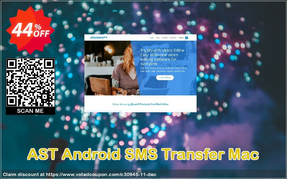 AST Android SMS Transfer MAC Coupon, discount Jihosoft (30945). Promotion: 