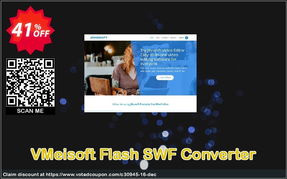 VMeisoft Flash SWF Converter Coupon, discount Jihosoft (30945). Promotion: 