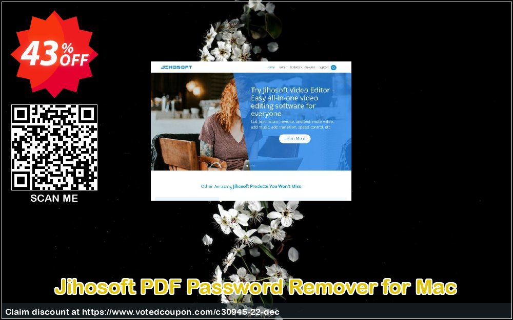 Jihosoft PDF Password Remover for MAC Coupon, discount Jihosoft (30945). Promotion: 