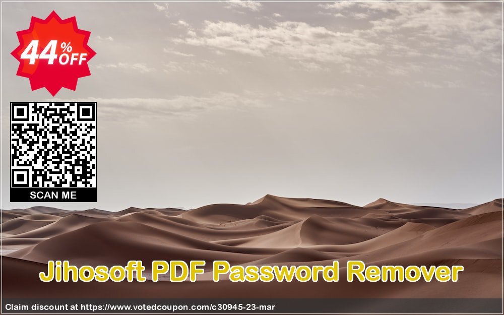 Jihosoft PDF Password Remover Coupon Code Apr 2024, 44% OFF - VotedCoupon