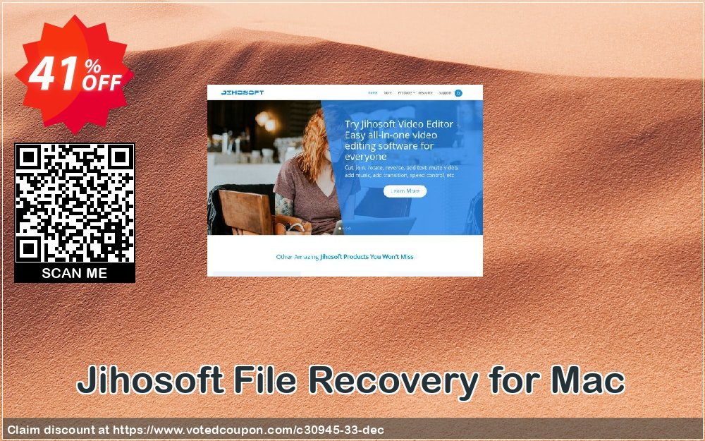Jihosoft File Recovery for MAC Coupon, discount Jihosoft (30945). Promotion: 