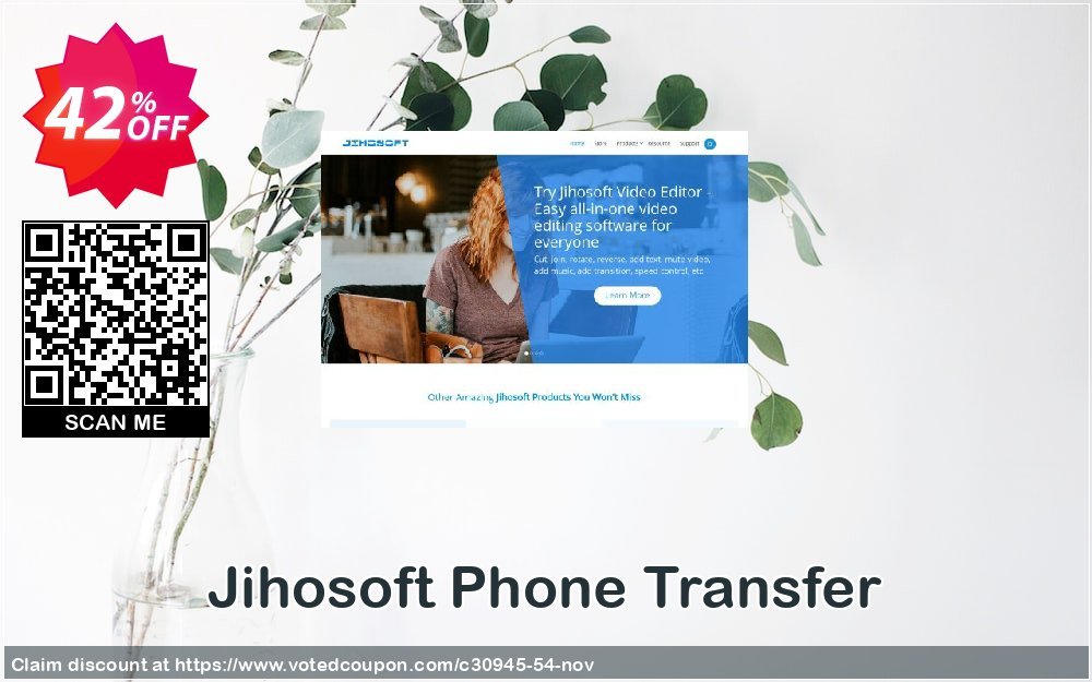Jihosoft Phone Transfer Coupon, discount Jihosoft (30945). Promotion: 