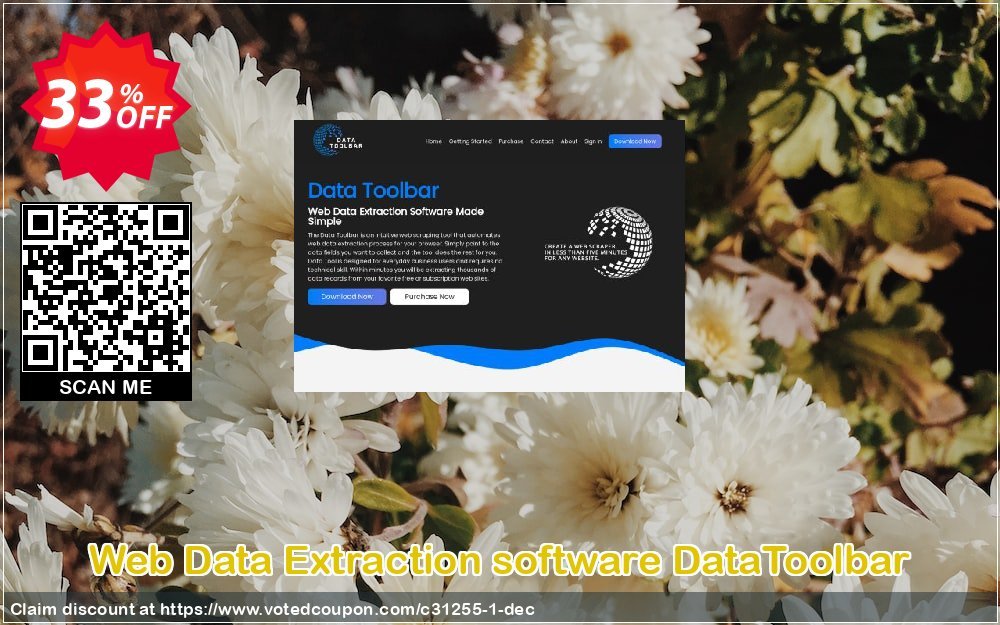 Web Data Extraction software DataToolbar Coupon, discount DataTool Services (31255). Promotion: DataTool Services coupon