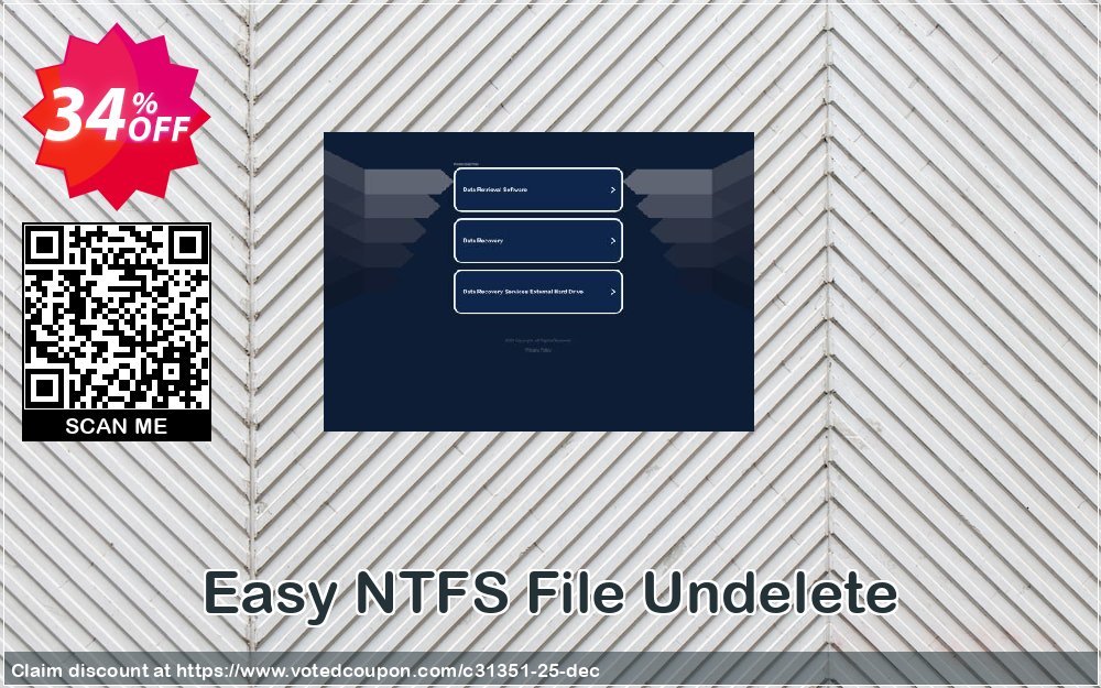 Easy NTFS File Undelete Coupon, discount MunSoft coupon (31351). Promotion: MunSoft discount promotion