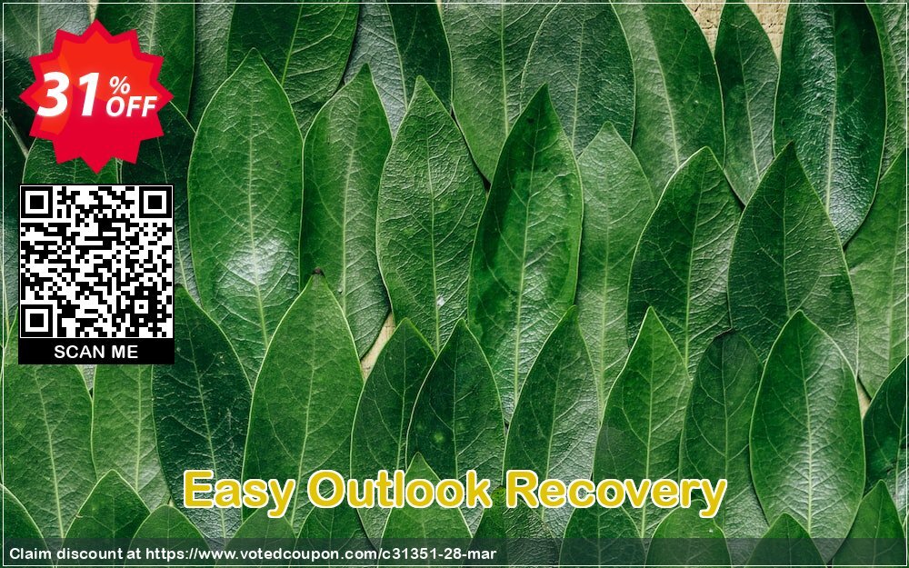 Easy Outlook Recovery Coupon Code May 2024, 31% OFF - VotedCoupon