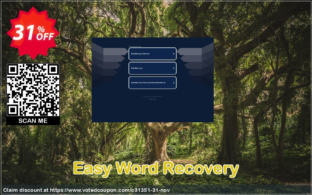 Easy Word Recovery Coupon, discount Easy Word Recovery Personal License wonderful promotions code 2023. Promotion: MunSoft discount promotion
